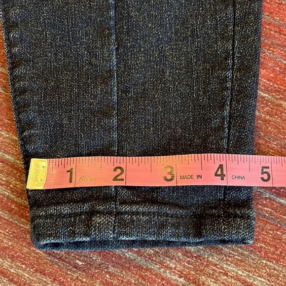 Anthropologie Pilcro‎ Shimmer High Rise Denim Legging - Picture 10 of 13